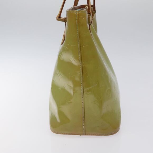 LOUIS VUITTON Monogram Vernis Houston Hand Bag Baby Blue M91005 - Picture 5 of 13